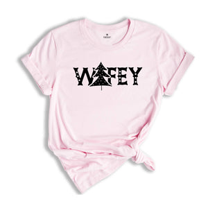 Christmas Wifey Shirt, Wifey T-Shirt, Bride Shirt, New Mom Tee, Gift For Wife, Just Married Gift, Engagement Gift