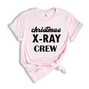 Christmas X-Ray Crew Shirt, Christmas Outfit, Rad Tech T-shirt, Christmas Apparel, Radiologist Xray Tee, Xmas Gift
