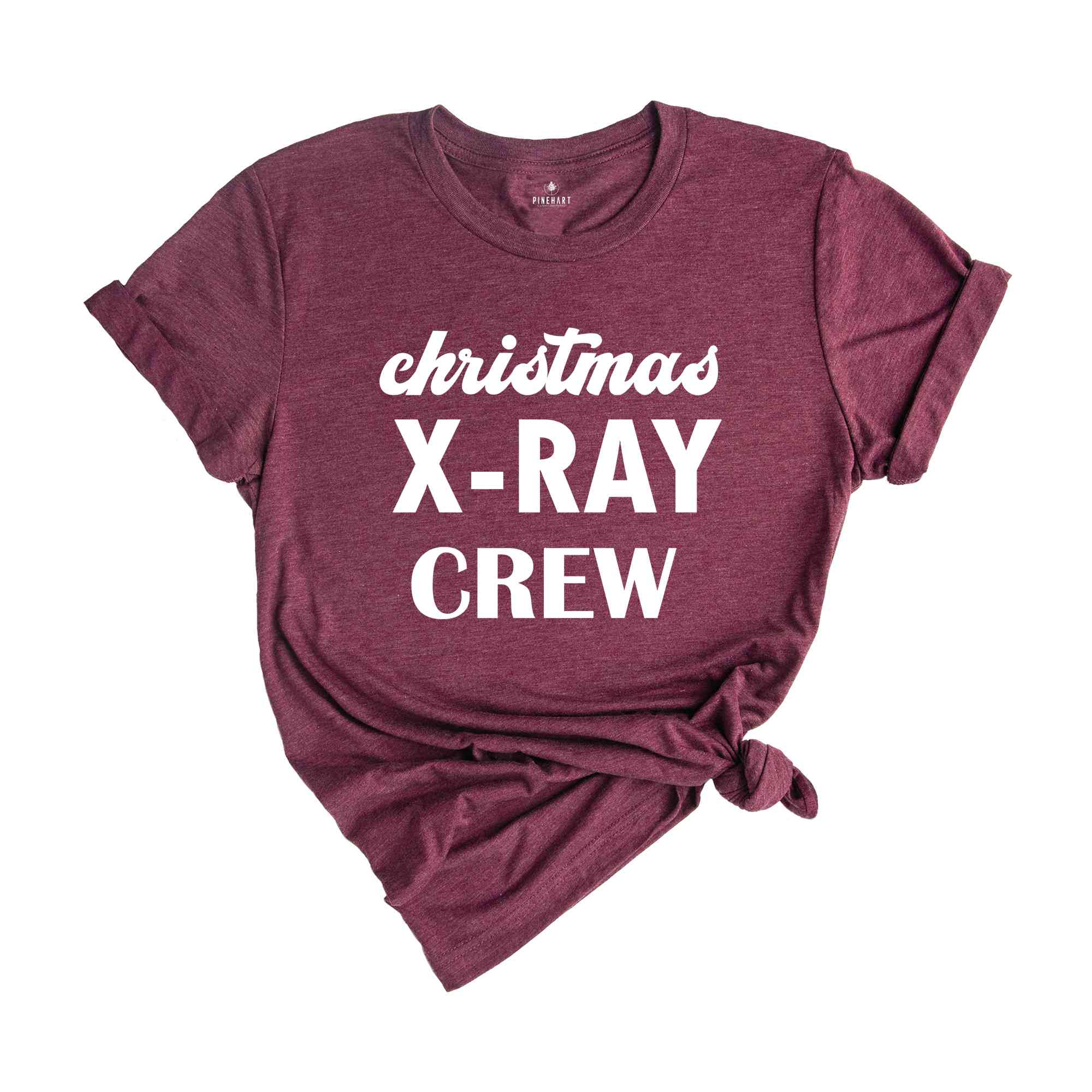 Christmas X-Ray Crew Shirt, Christmas Outfit, Rad Tech T-shirt, Christmas Apparel, Radiologist Xray Tee, Xmas Gift