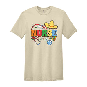 Cinco De Mayo Nurse Shirt, Fiesta Party Shirt, Nurse Shirt , Cinco De Mayo Tee, Fiesta Shirt, Mexican Party Tee, Mexican Festival Shirt