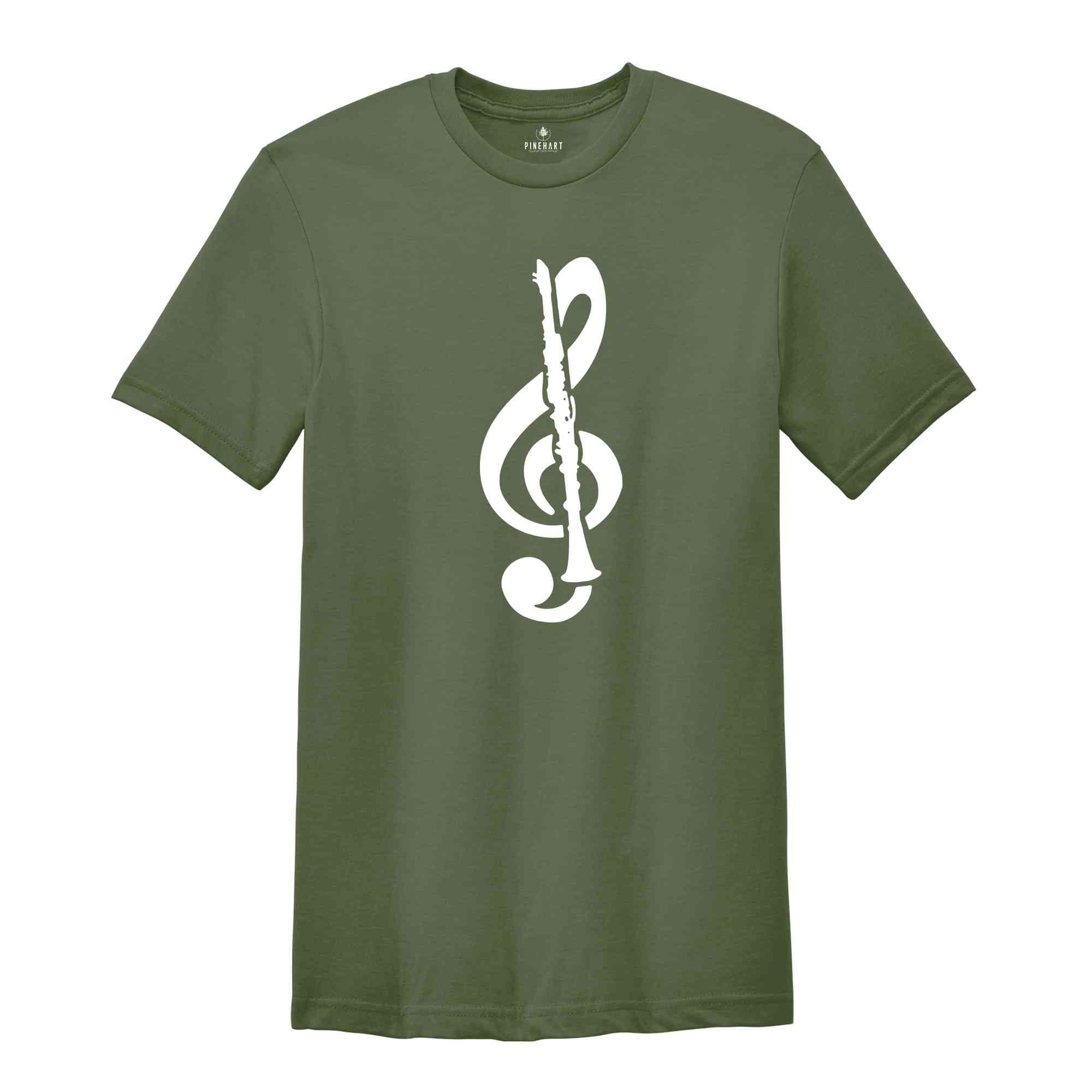 Clarinet Shirt, Music Humor Tee, Musician Shirt, Clarinet Humor Shirt, Clarinet Player T-Shirt, Marching Band, Clarinet Player Gift