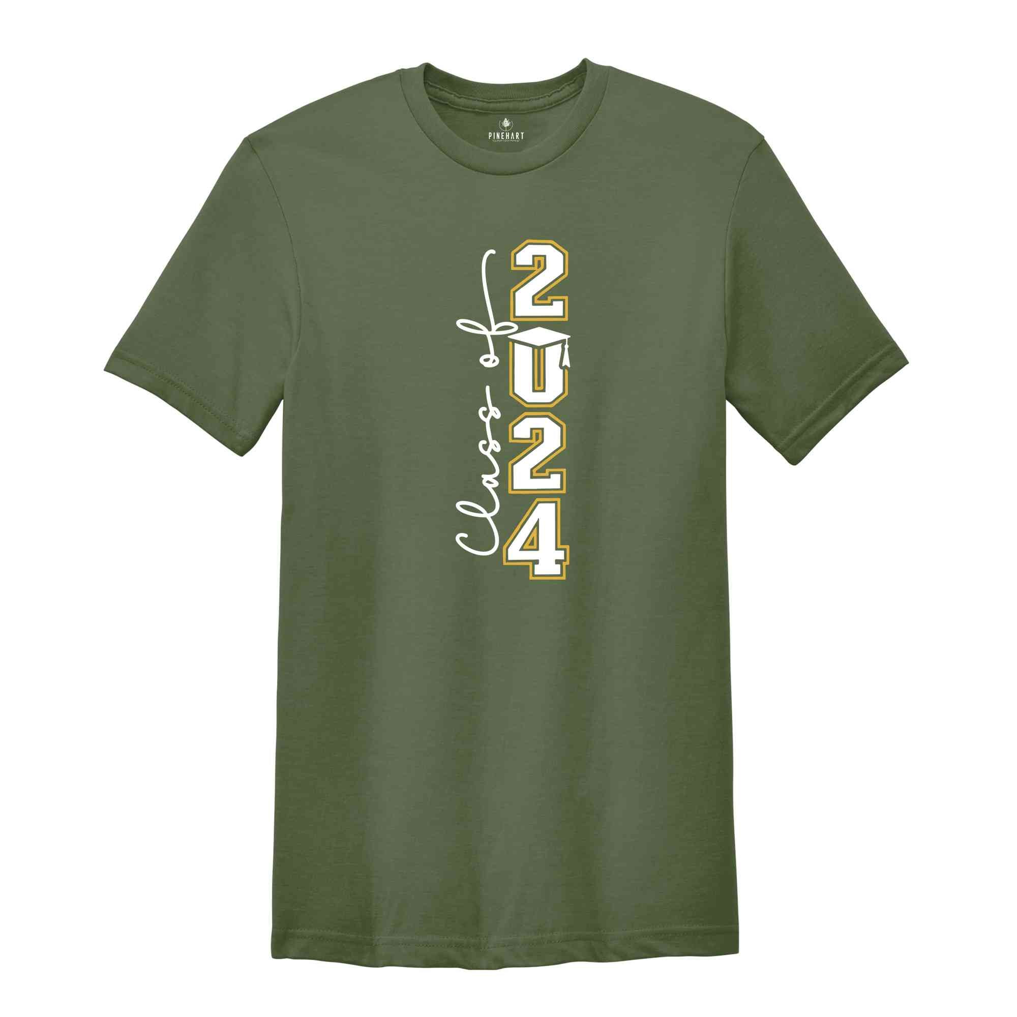 Class Of 2024 Shirt, Graduation 2024 Shirt, Graduation Matching Shirts, 2024 Senior Gifts, High School Graduation Shirt