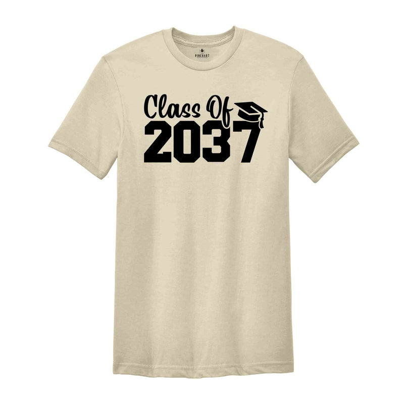 Class of 2037 Shirt, 2037 Graduation Shirt, School Shirt, Graduation Gift, Last Day Of School, Class of 2037, Class Of 2037 Gift