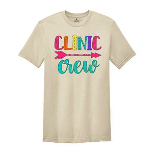 Clinic Crew Shirt, School Nurse T-Shirt, Nurse Crew Shirt, Nurse Life T-Shirt, Gift for Nurse, Nurse Appreciation Shirt