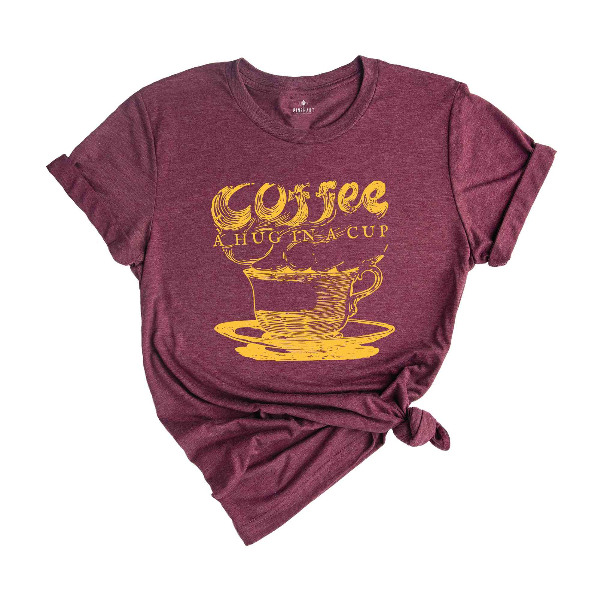 Coffee A Hud In A Cup, Coffee Lover Shirt, Vintage Coffee Shirt, Vintage Tshirts, Coffee Hug Shirt, Coffee Addiction Shirt