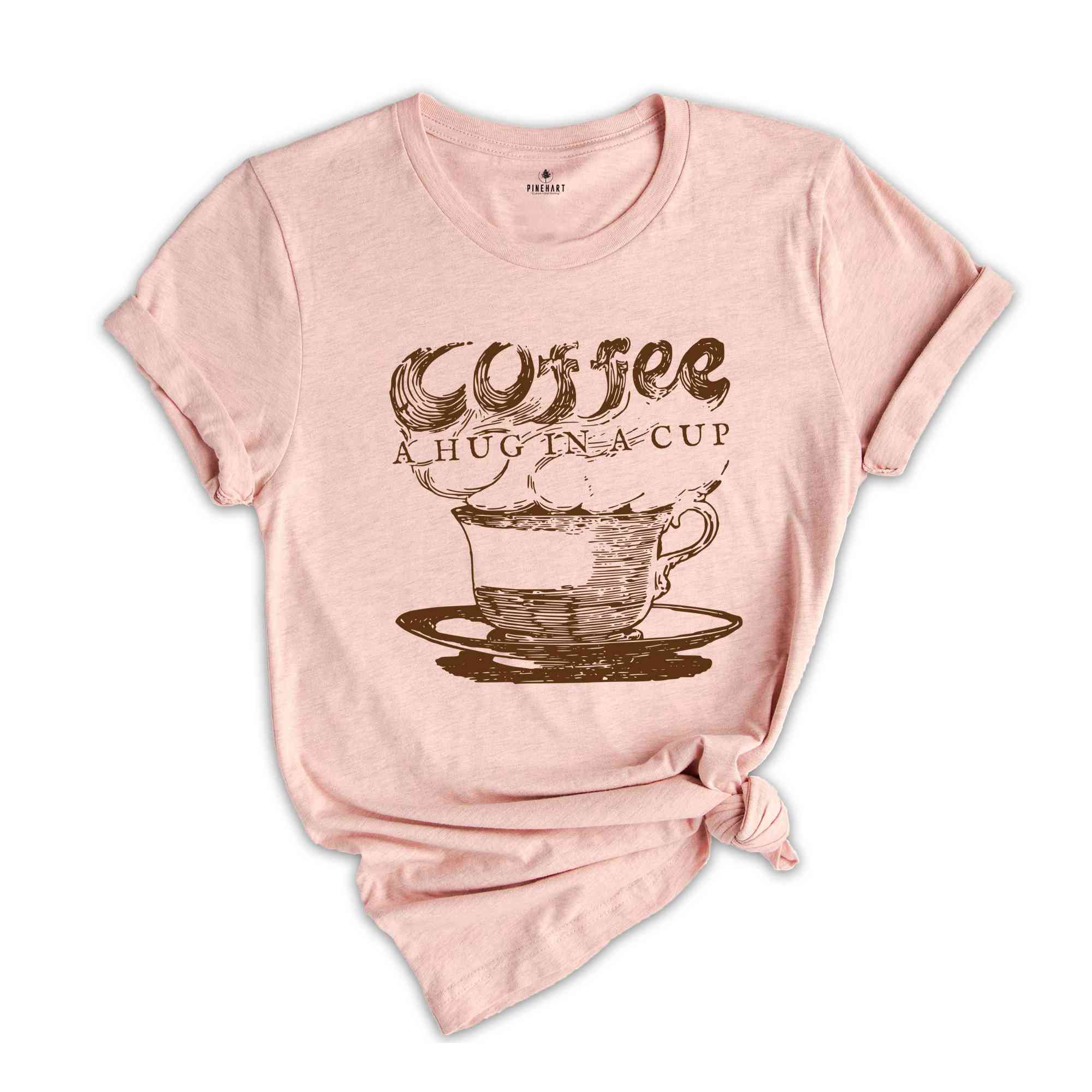 Coffee A Hud In A Cup, Coffee Lover Shirt, Vintage Coffee Shirt, Vintage Tshirts, Coffee Hug Shirt, Coffee Addiction Shirt