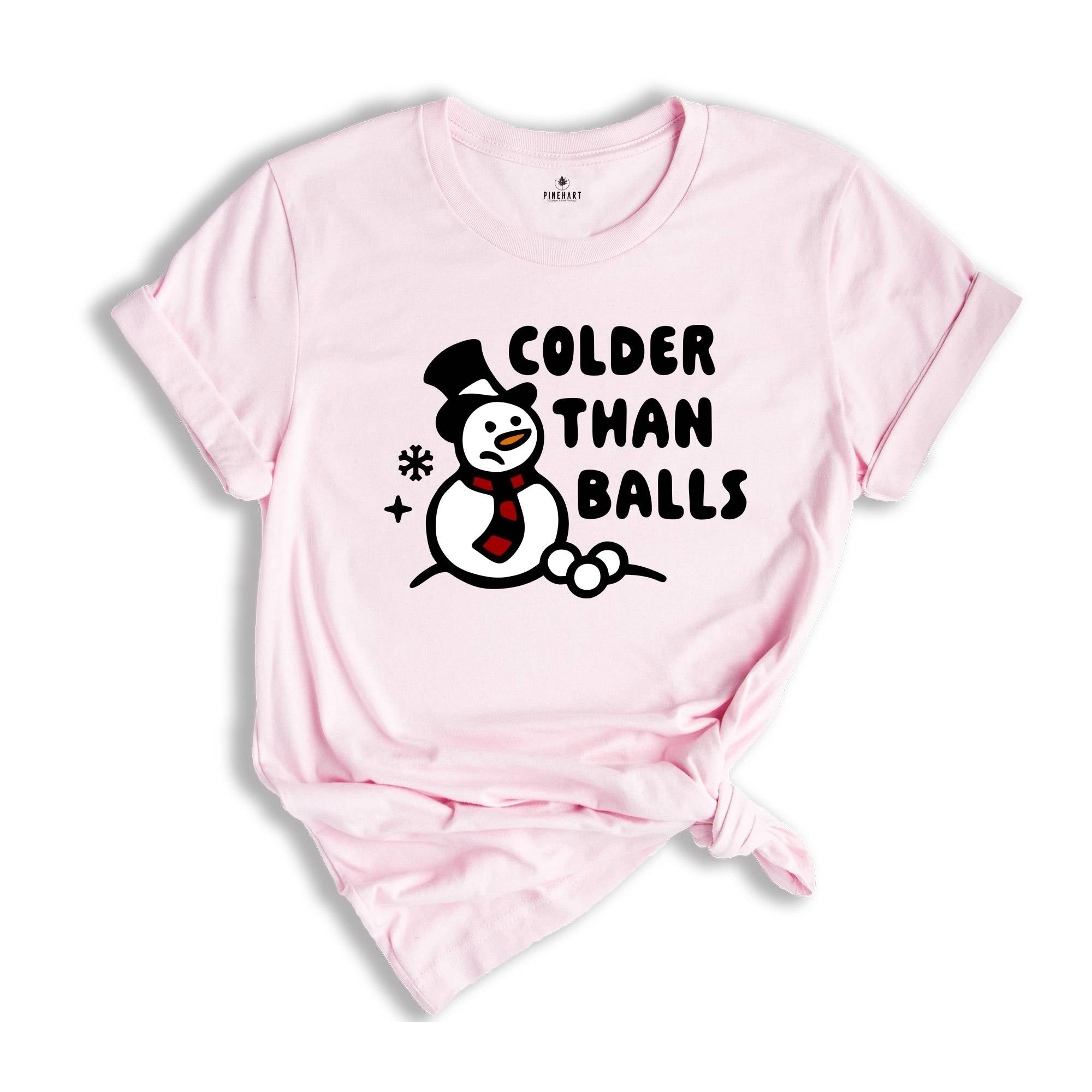 Colder than Balls Shirt, Funny Christmas Shirt, Christmas Reunion, Xmas Family Shirt, Adult Humor Shirt, Christmas Sweatshirt