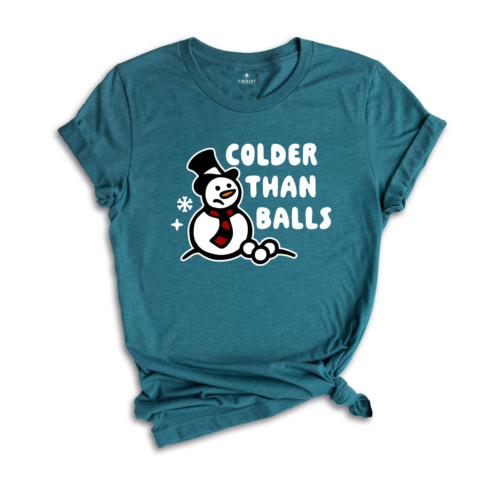 Colder than Balls Shirt, Funny Christmas Shirt, Christmas Reunion, Xmas Family Shirt, Adult Humor Shirt, Christmas Sweatshirt