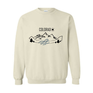 Colorado Sweater, Colorado State Sweatshirt, Colorado Montane, Trendy Sweatshirt, Colorado buffaloes, Sweater,Colorado Vacation