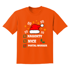 Comfort Colors Christmas Postal Worker Shirt, Christmas Mail Lady Tee, Funny Postal T-Shirt, Christmas Gift For Mail Carrier, Merry Postal Worker Gift