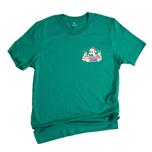 Comfort Colors Ghost Reading Books Christmas T-Shirt, Funny Christmas Teacher Tee, Cute Ghost Holiday Shirt, Christmas Gifts For Bookworm Librarian