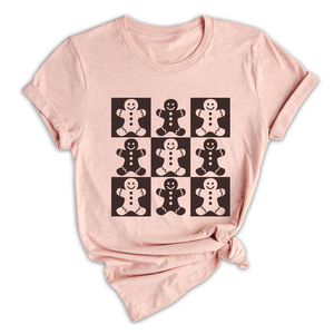 Comfort Colors Gingerbread Shirt, Cute Christmas Shirt, Gingerbread Man Shirt, Holiday Shirt, Winter Shirt, Baker Christmas Shirt, Baker Tee