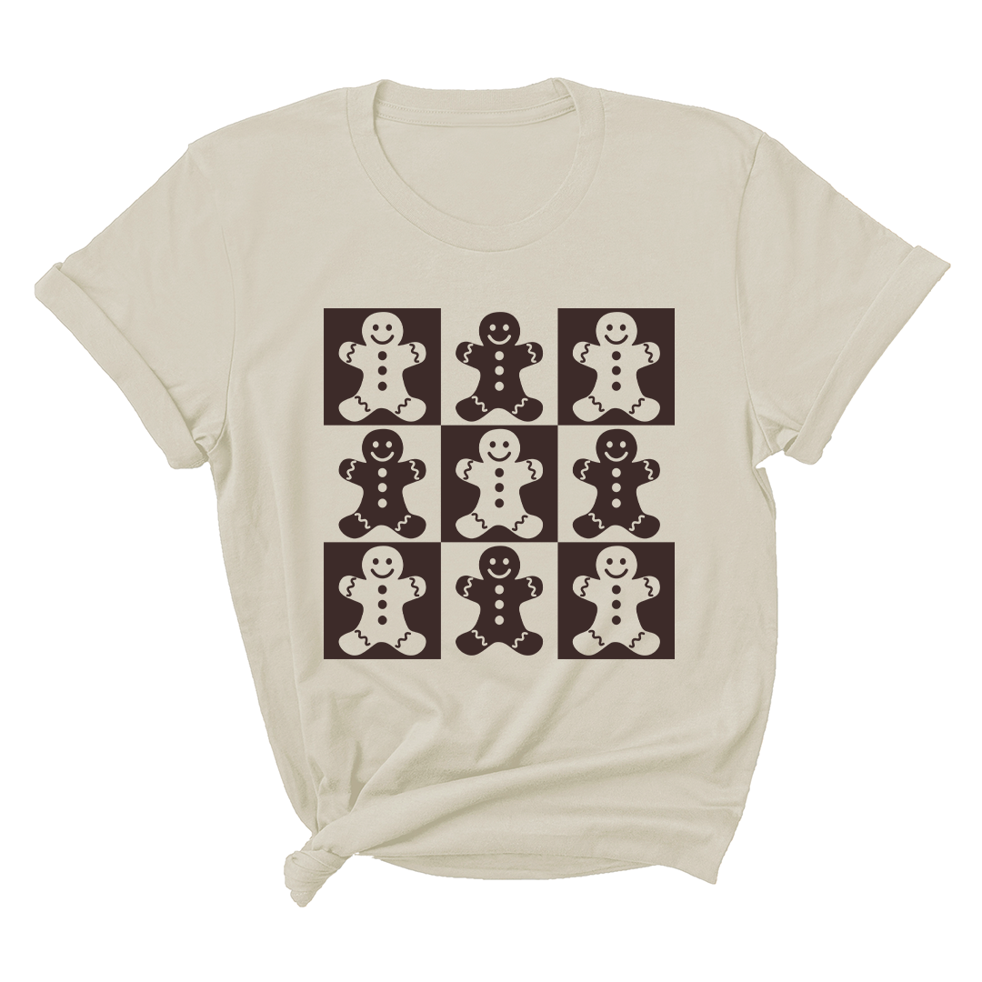 Comfort Colors Gingerbread Shirt, Cute Christmas Shirt, Gingerbread Man Shirt, Holiday Shirt, Winter Shirt, Baker Christmas Shirt, Baker Tee