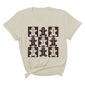 Comfort Colors Gingerbread Shirt, Cute Christmas Shirt, Gingerbread Man Shirt, Holiday Shirt, Winter Shirt, Baker Christmas Shirt, Baker Tee