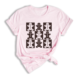 Comfort Colors Gingerbread Shirt, Cute Christmas Shirt, Gingerbread Man Shirt, Holiday Shirt, Winter Shirt, Baker Christmas Shirt, Baker Tee