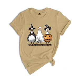 Comfort Colors Goose Ghosts Shirt, Spooky Season Gift, Halloween Retro Tshirt, Ghost Shirt, Goose Shirt, Silly Goose Shirt, Goose Ghost