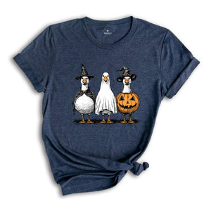 Comfort Colors Goose Ghosts Shirt, Spooky Season Gift, Halloween Retro Tshirt, Ghost Shirt, Goose Shirt, Silly Goose Shirt, Goose Ghost