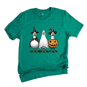 Comfort Colors Goose Ghosts Shirt, Spooky Season Gift, Halloween Retro Tshirt, Ghost Shirt, Goose Shirt, Silly Goose Shirt, Goose Ghost