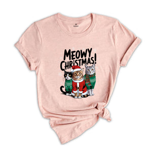 Comfort Colors Happy Cat Year Shirt, Funny Christmas Cat Shirt, Cat Christmas Sweatshirt, Cats Sweatshirt