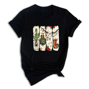 Comfort Colors Howdy Christmas Shirt, Western Christmas Sweatshirt, Christmas Deer T-Shirt, Howdy Christmas Tree Shirt