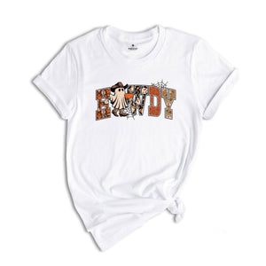 Comfort Colors Howdy Ghost shirt Western Halloween tee Fall shirt Cowboy Fall Shirt, Halloween Shirt, Spooky Season Shirt