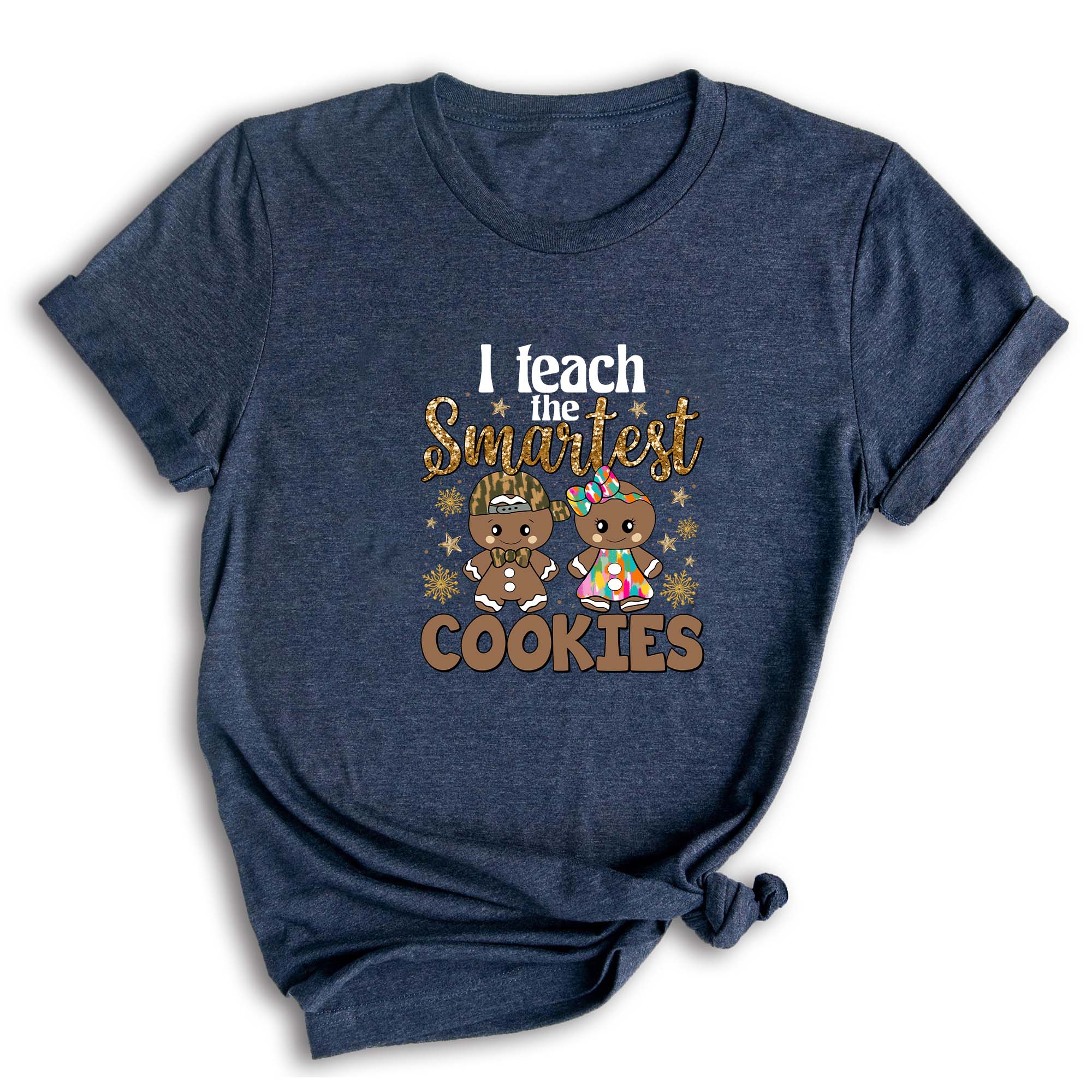 Comfort Colors I Teach The Smartest Cookies Shirt, Christmas Shirt, Teacher Christmas Shirt, Funny Teacher Tee, Christmas Teacher Shirt
