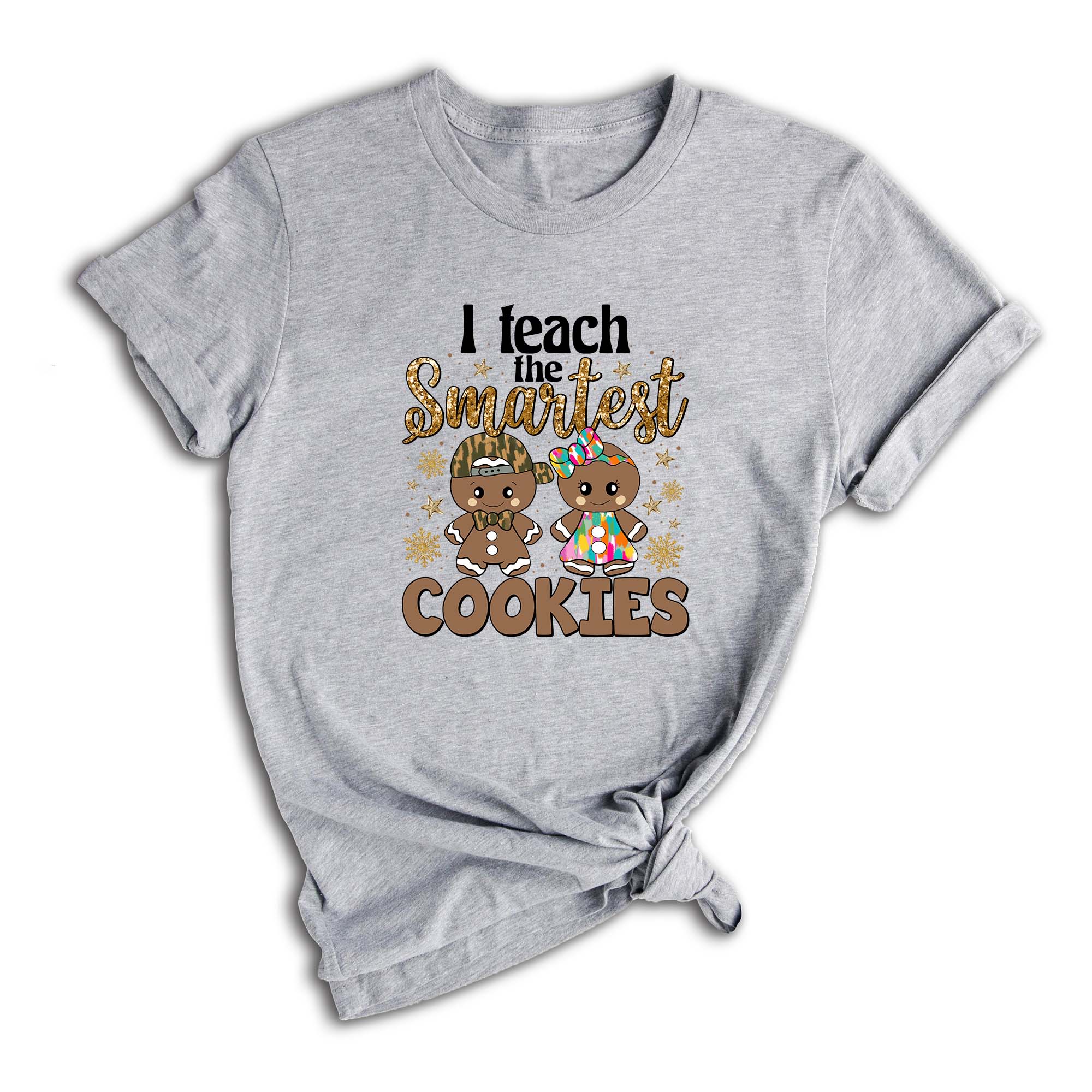 Comfort Colors I Teach The Smartest Cookies Shirt, Christmas Shirt, Teacher Christmas Shirt, Funny Teacher Tee, Christmas Teacher Shirt