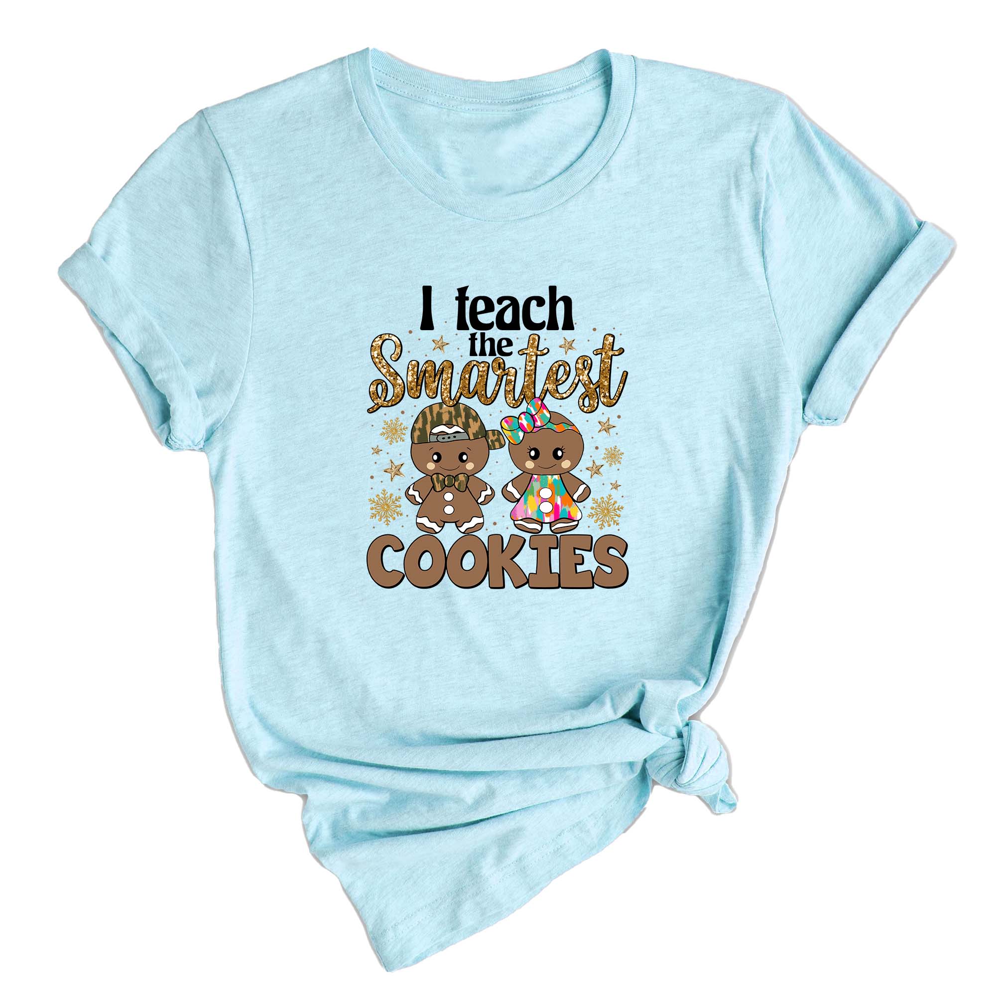 Comfort Colors I Teach The Smartest Cookies Shirt, Christmas Shirt, Teacher Christmas Shirt, Funny Teacher Tee, Christmas Teacher Shirt
