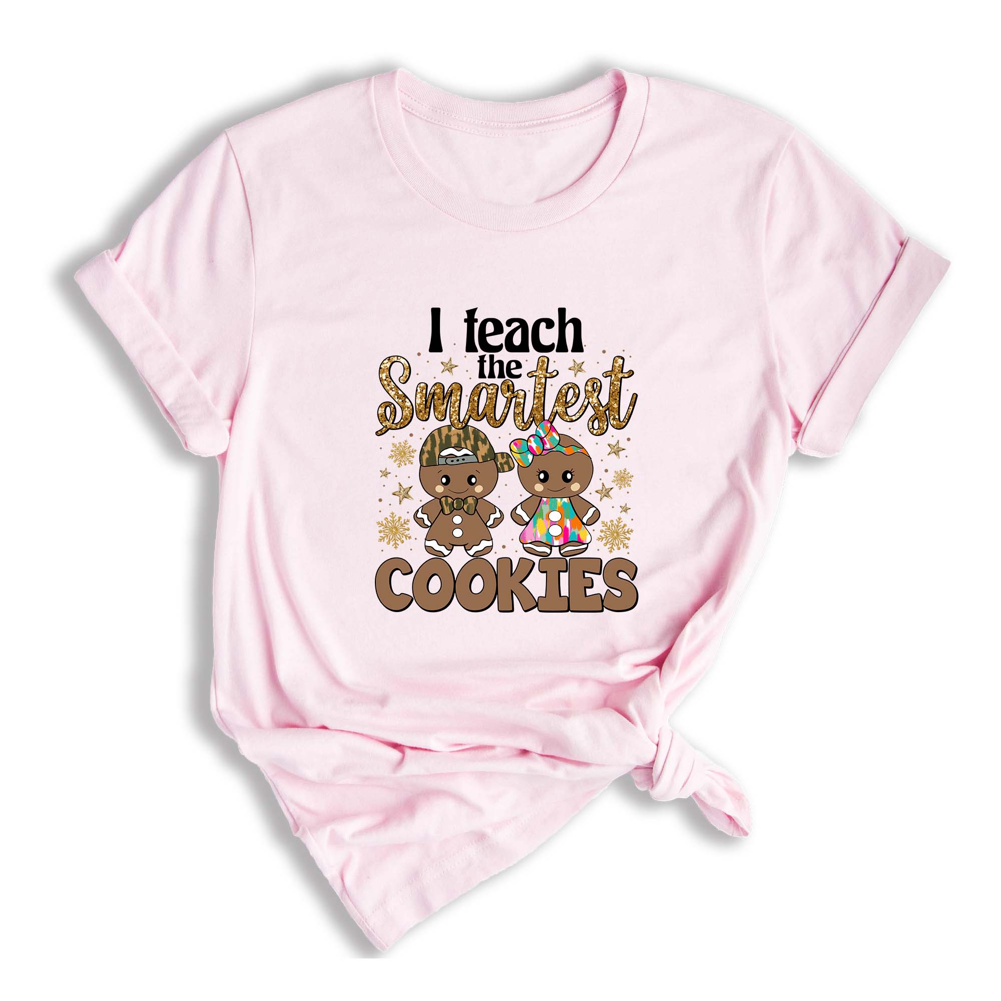 Comfort Colors I Teach The Smartest Cookies Shirt, Christmas Shirt, Teacher Christmas Shirt, Funny Teacher Tee, Christmas Teacher Shirt