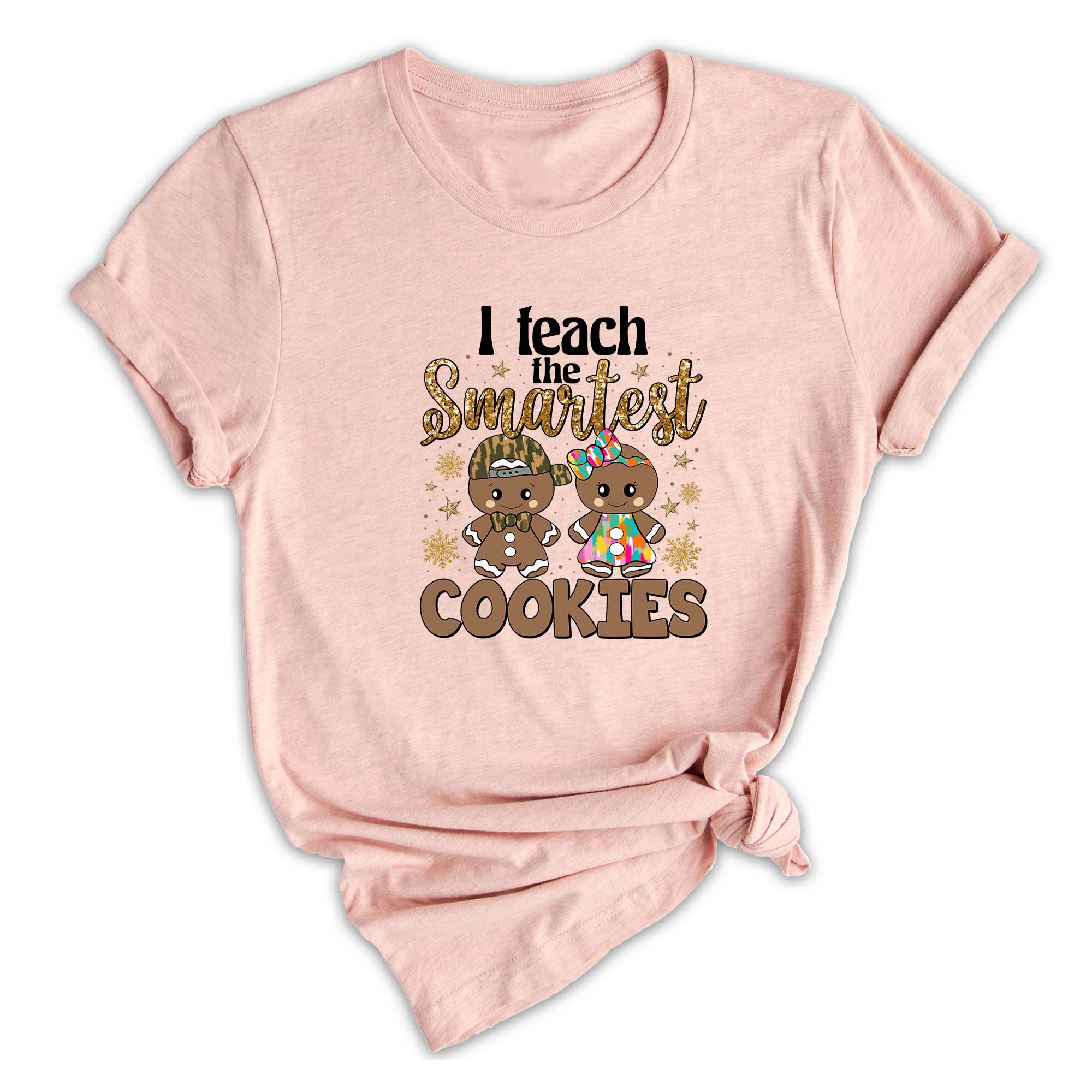 Comfort Colors I Teach The Smartest Cookies Shirt, Christmas Shirt, Teacher Christmas Shirt, Funny Teacher Tee, Christmas Teacher Shirt