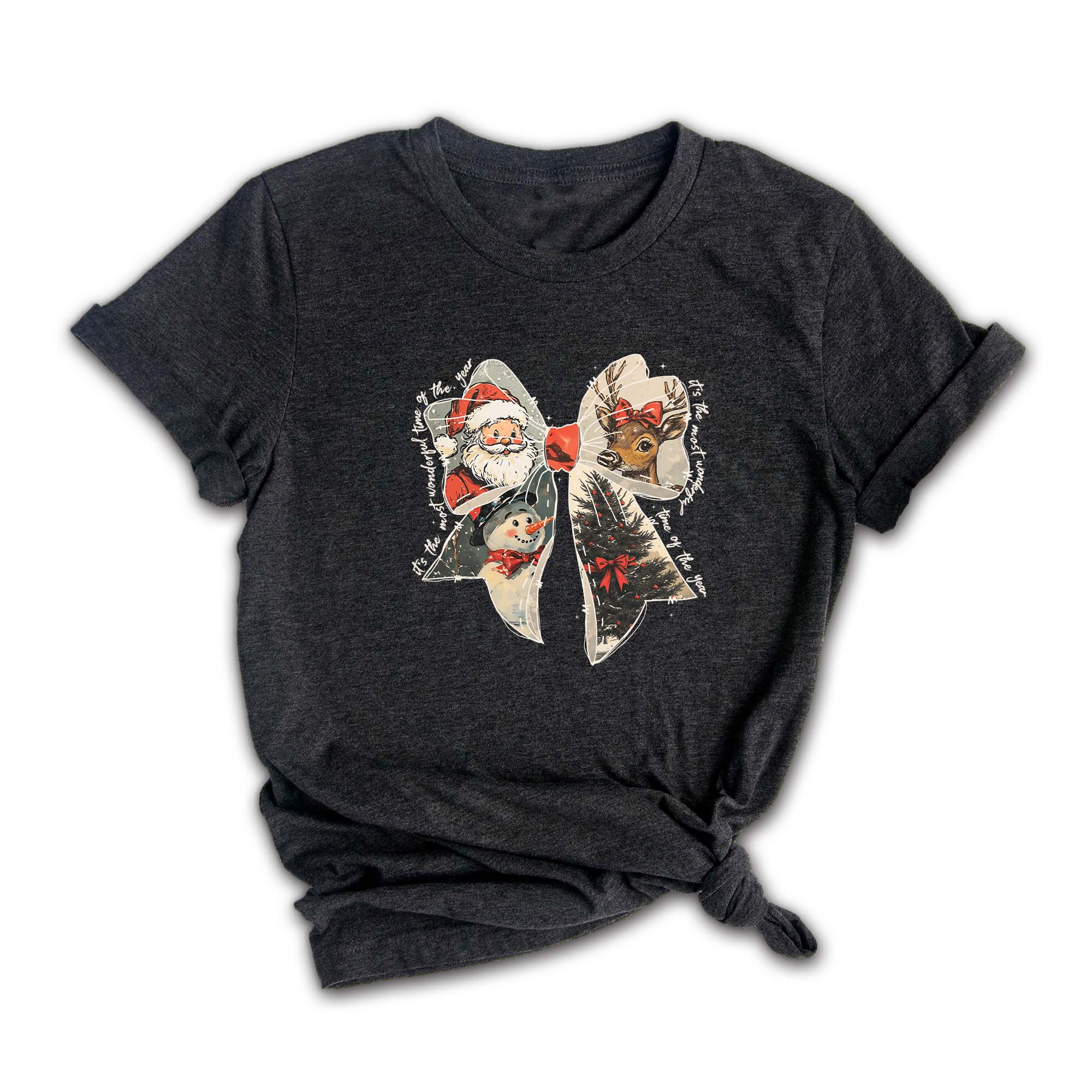 Comfort Colors It's The Most Wonderful Time Of The Year Shirt, Santa Claus Christmas Tee, Christmas Mama Gift, Holiday Shirt