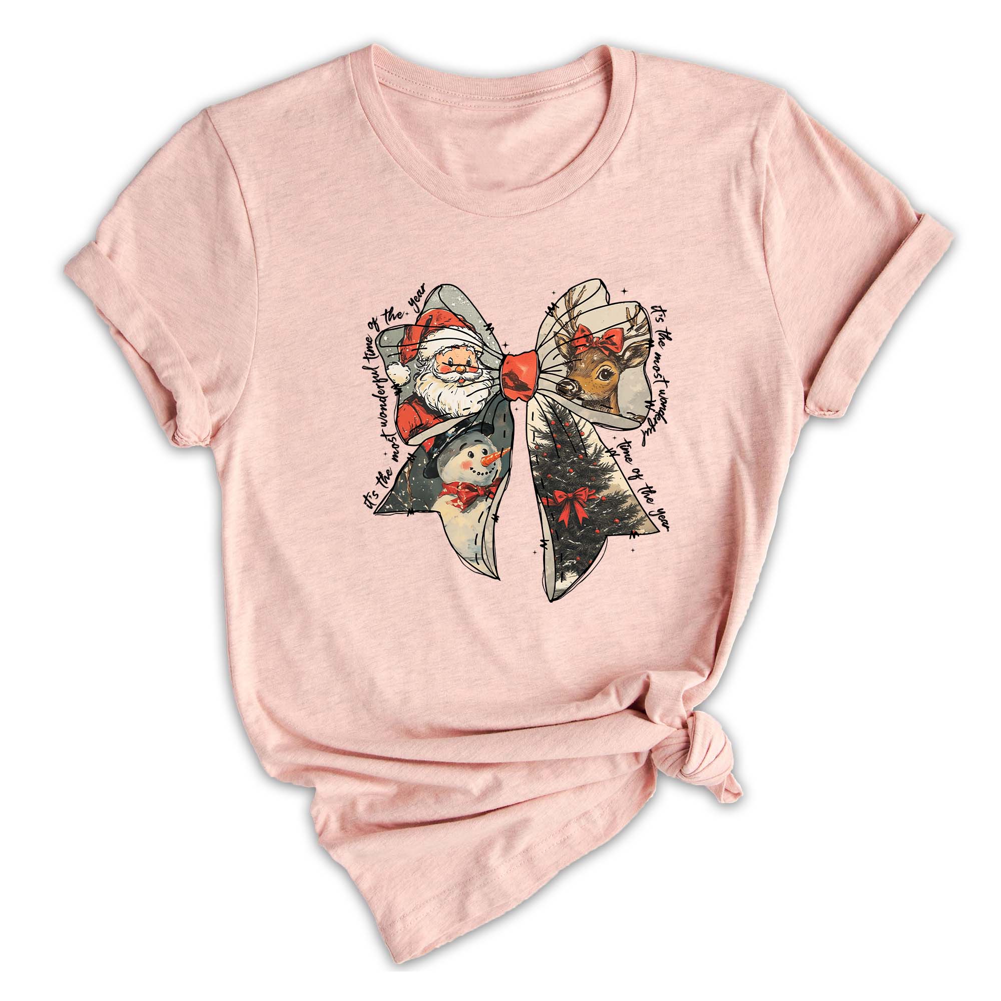 Comfort Colors It's The Most Wonderful Time Of The Year Shirt, Santa Claus Christmas Tee, Christmas Mama Gift, Holiday Shirt