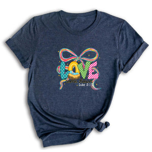 Comfort Colors Love Come Down Shirt, Christian Christmas Shirt, Jesus Lover Gift, Christmas Nativity, Womens Religion Shirt, Bible Verse