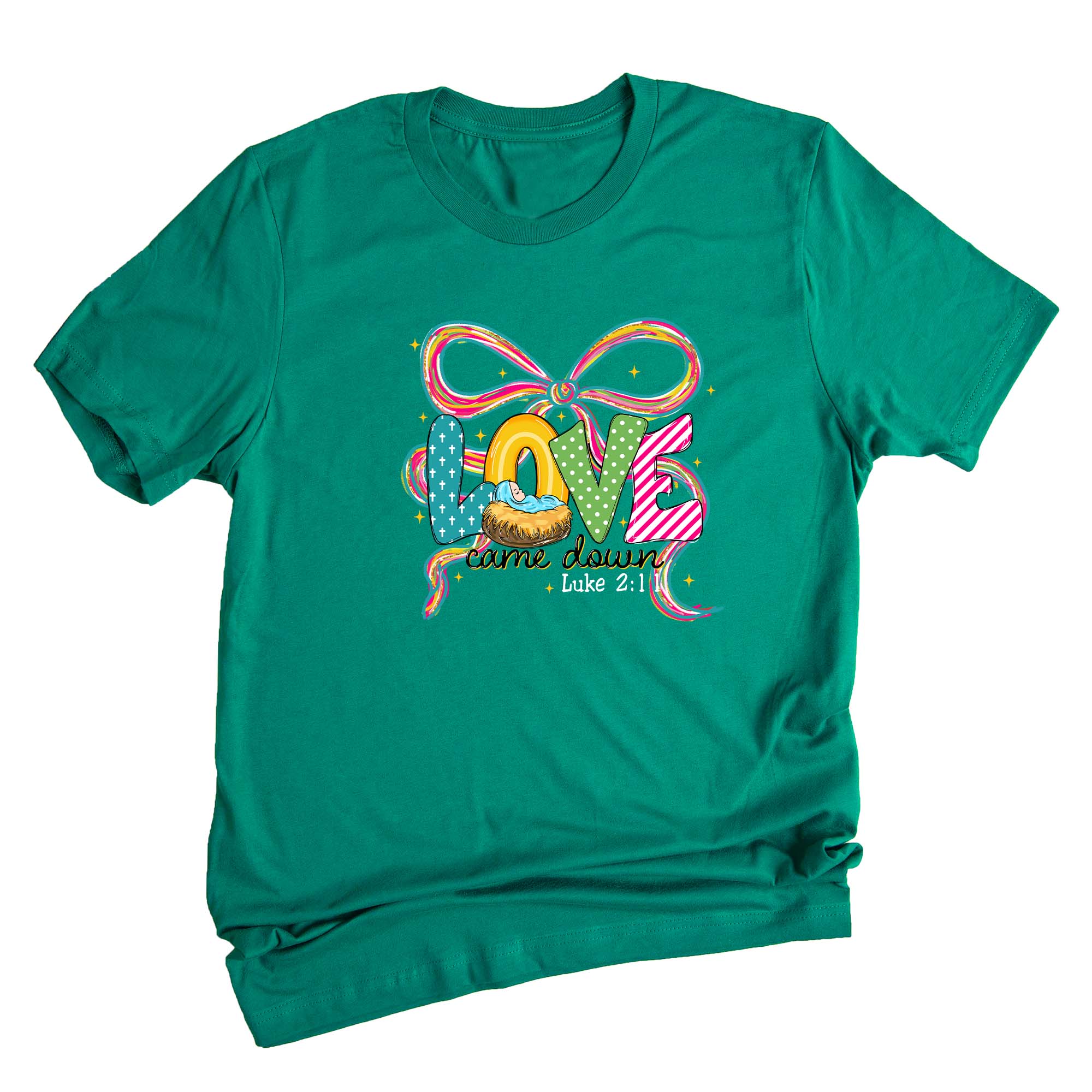 Comfort Colors Love Come Down Shirt, Christian Christmas Shirt, Jesus Lover Gift, Christmas Nativity, Womens Religion Shirt, Bible Verse