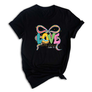 Comfort Colors Love Come Down Shirt, Christian Christmas Shirt, Jesus Lover Gift, Christmas Nativity, Womens Religion Shirt, Bible Verse