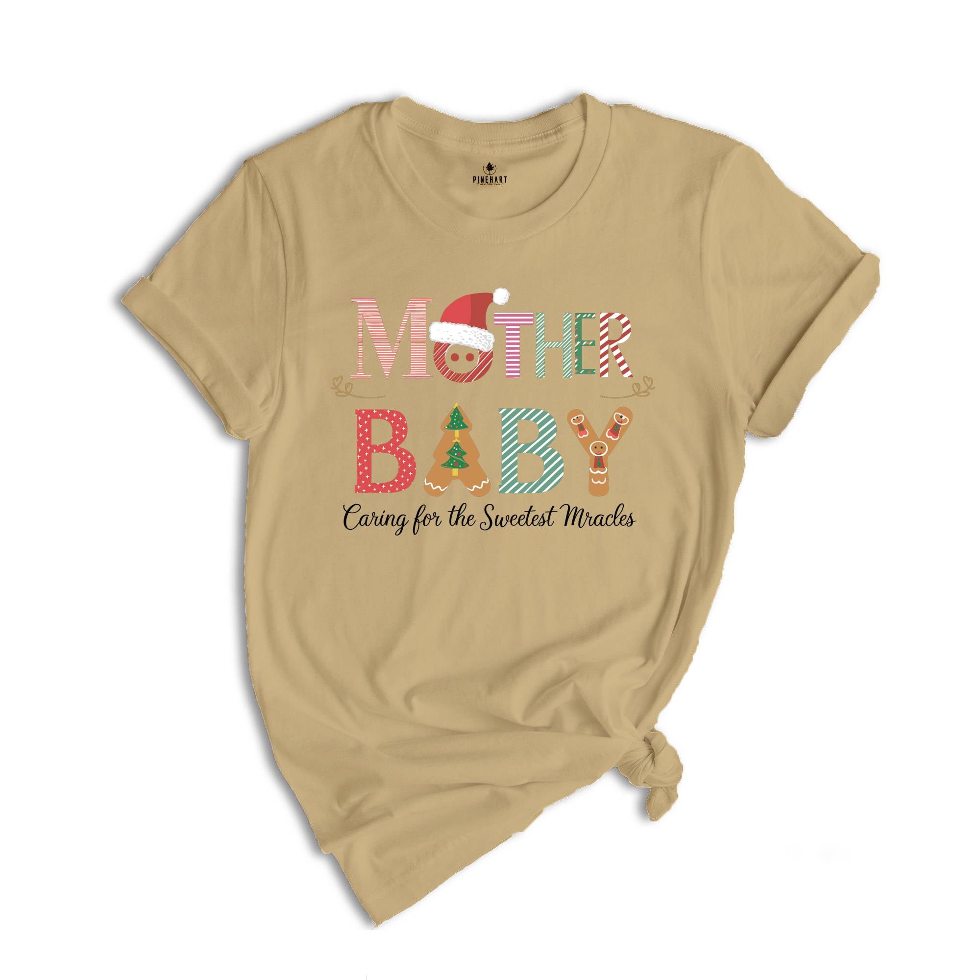 Comfort Colors Mother Baby Nurse Christmas Shirt Gift, Comfort Colors® Mother Baby Unit Shirts, Mother Baby Crewneck, Delivery Nurse Gift, Baby Nurse