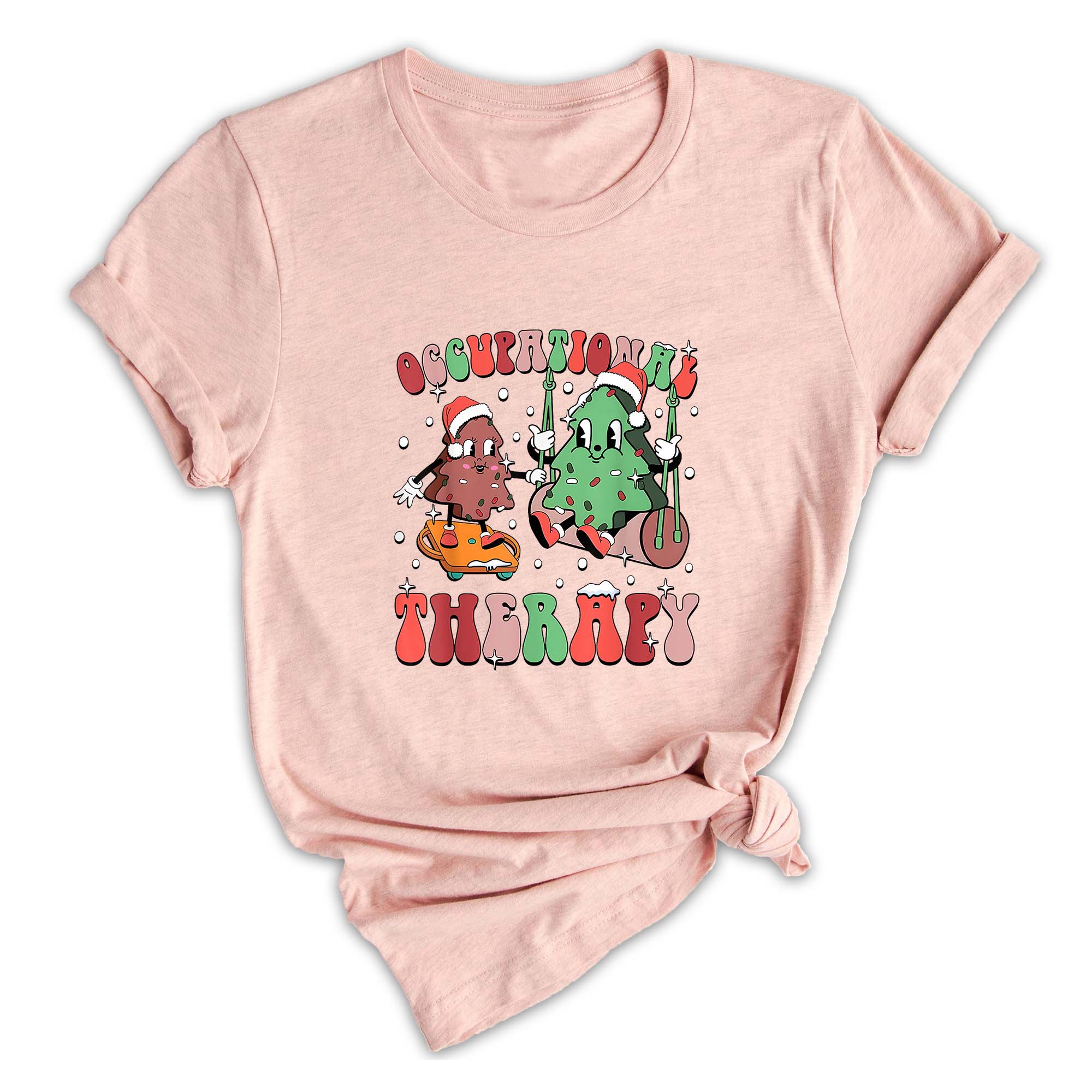 Comfort Colors Occupational Therapist Christmas Shirt, Santa's Favorite OT Shirt, Occupational Therapist Shirt