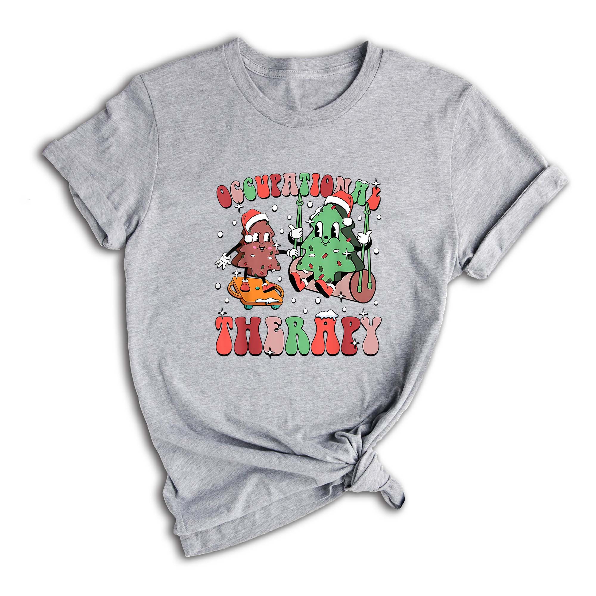 Comfort Colors Occupational Therapist Christmas Shirt, Santa's Favorite OT Shirt, Occupational Therapist Shirt