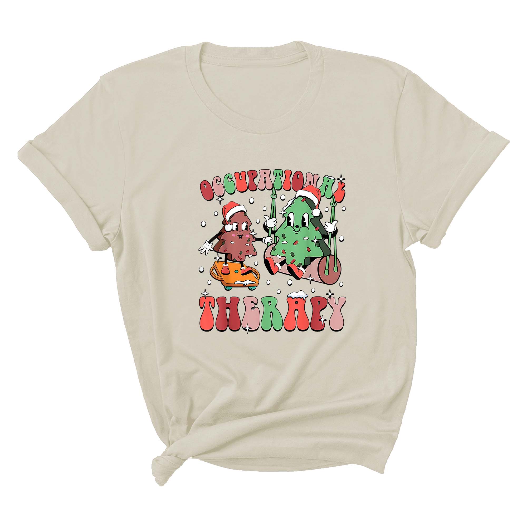 Comfort Colors Occupational Therapist Christmas Shirt, Santa's Favorite OT Shirt, Occupational Therapist Shirt