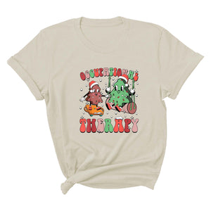 Comfort Colors Occupational Therapist Christmas Shirt, Santa's Favorite OT Shirt, Occupational Therapist Shirt