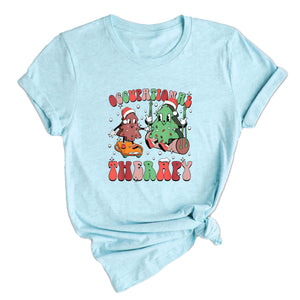 Comfort Colors Occupational Therapist Christmas Shirt, Santa's Favorite OT Shirt, Occupational Therapist Shirt