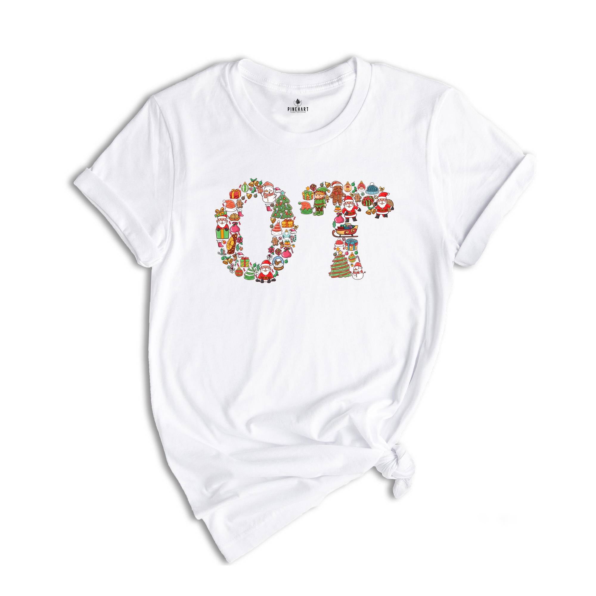 Comfort Colors Occupational Therapy Christmas Shirt, OT COTA Shirt, OT Christmas Shirt, Occupational Therapist Shirt