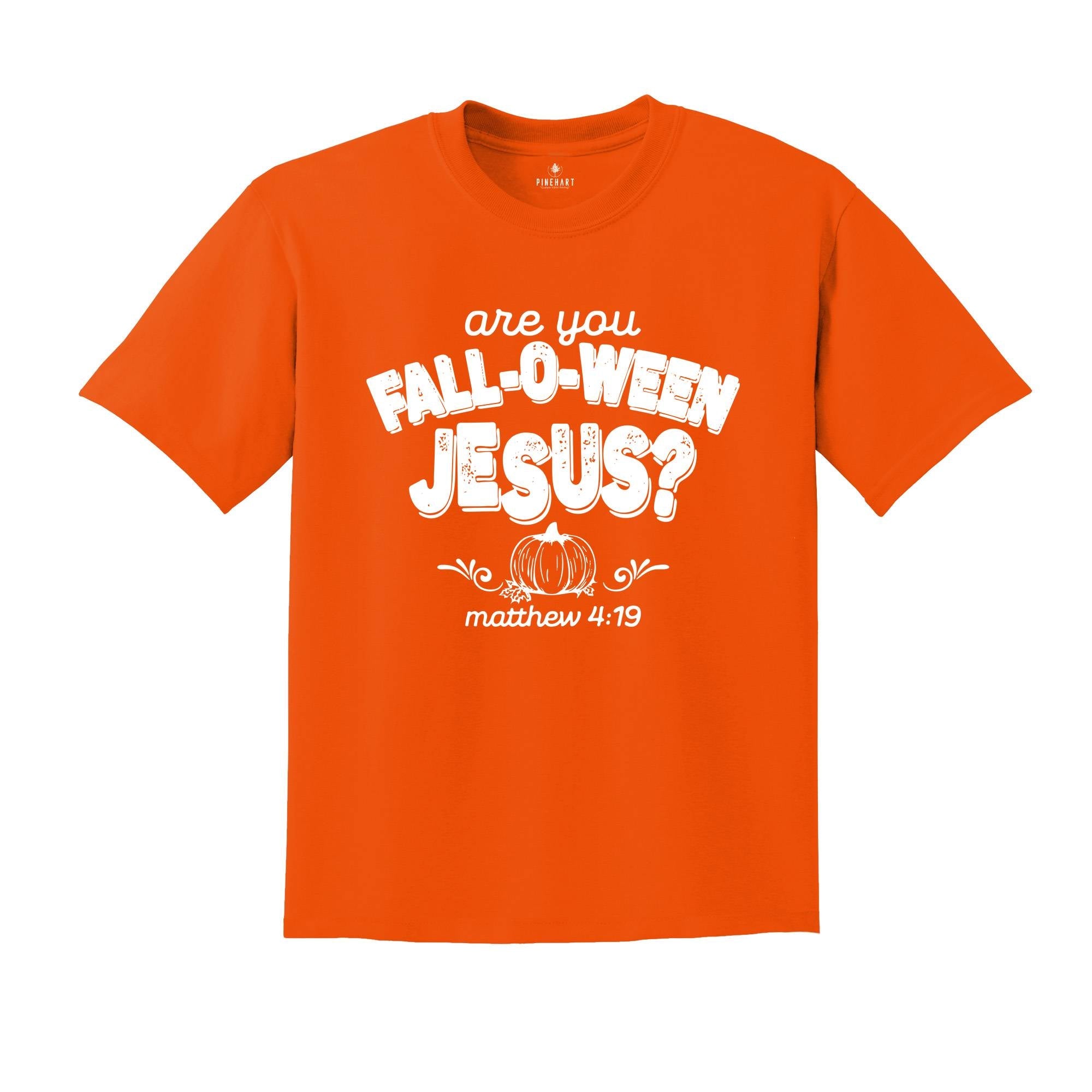 Comfort Colors ® Are You Fall-O-Ween Jesus Shirt, Gift For Christian Halloween, Fall Religious Shirt, Funny Pumpkin Christian Halloween