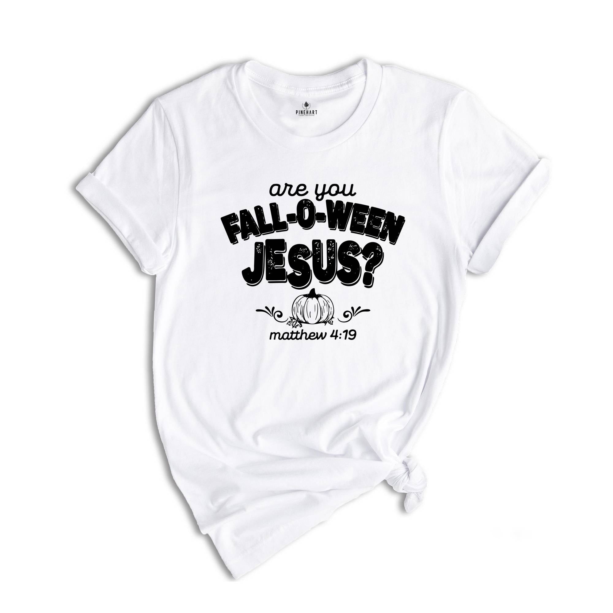 Comfort Colors ® Are You Fall-O-Ween Jesus Shirt, Gift For Christian Halloween, Fall Religious Shirt, Funny Pumpkin Christian Halloween