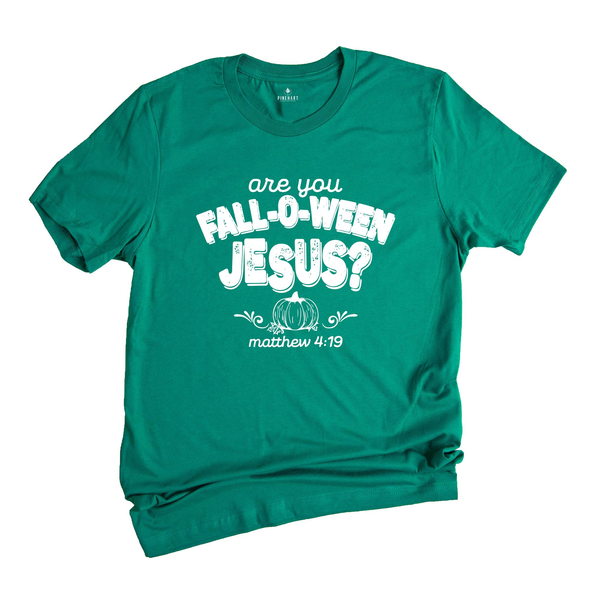 Comfort Colors ® Are You Fall-O-Ween Jesus Shirt, Gift For Christian Halloween, Fall Religious Shirt, Funny Pumpkin Christian Halloween