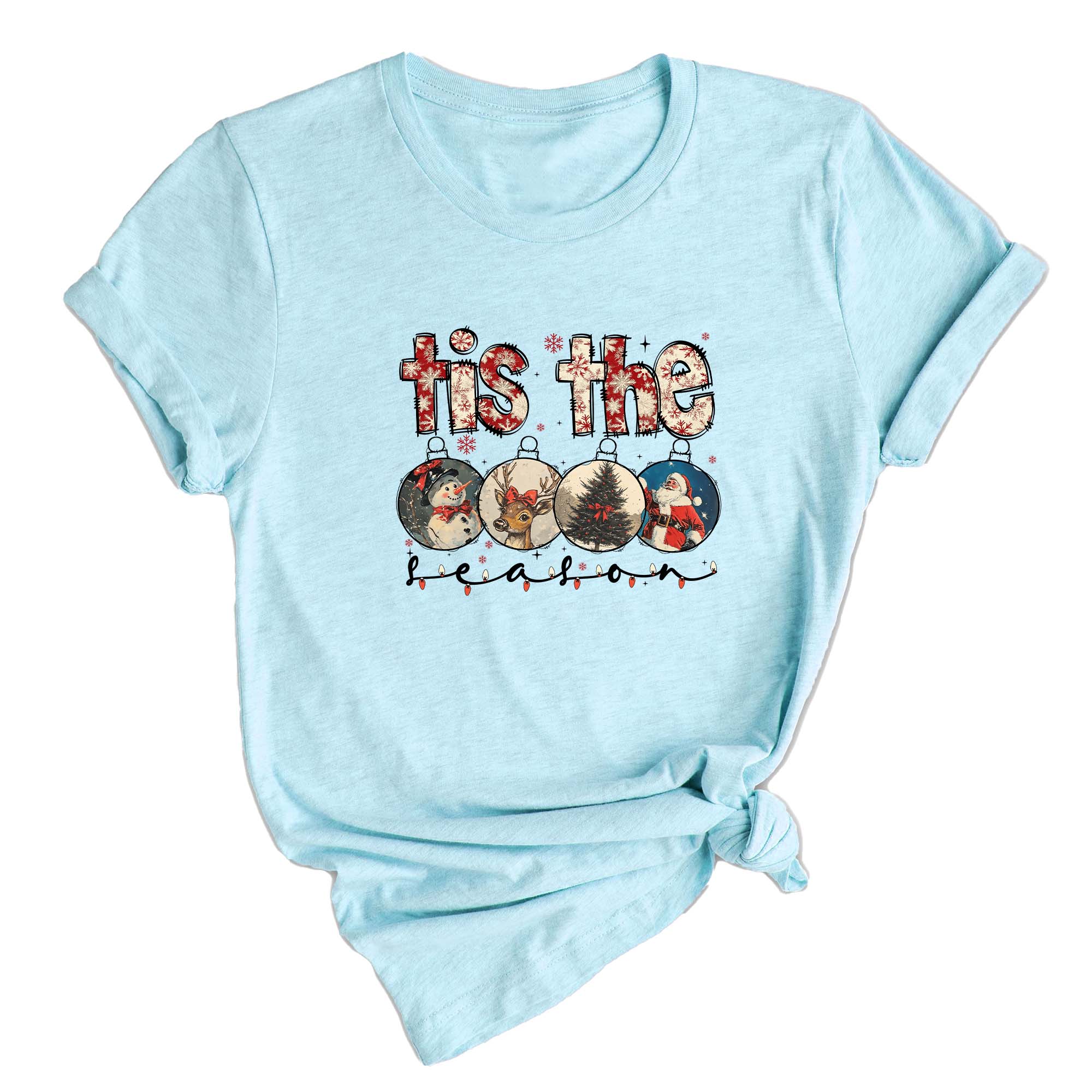 Comfort Colors ® It's The Most Wonderful Time Of The Year Shirt, Gift For Christmas T-Shirt, Christmas Coquette Tee