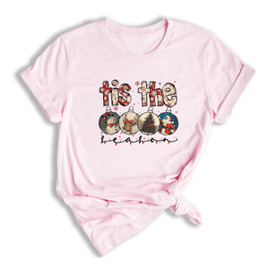 Comfort Colors ® It's The Most Wonderful Time Of The Year Shirt, Gift For Christmas T-Shirt, Christmas Coquette Tee