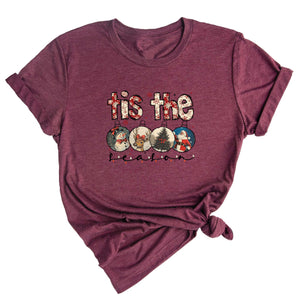 Comfort Colors ® It's The Most Wonderful Time Of The Year Shirt, Gift For Christmas T-Shirt, Christmas Coquette Tee