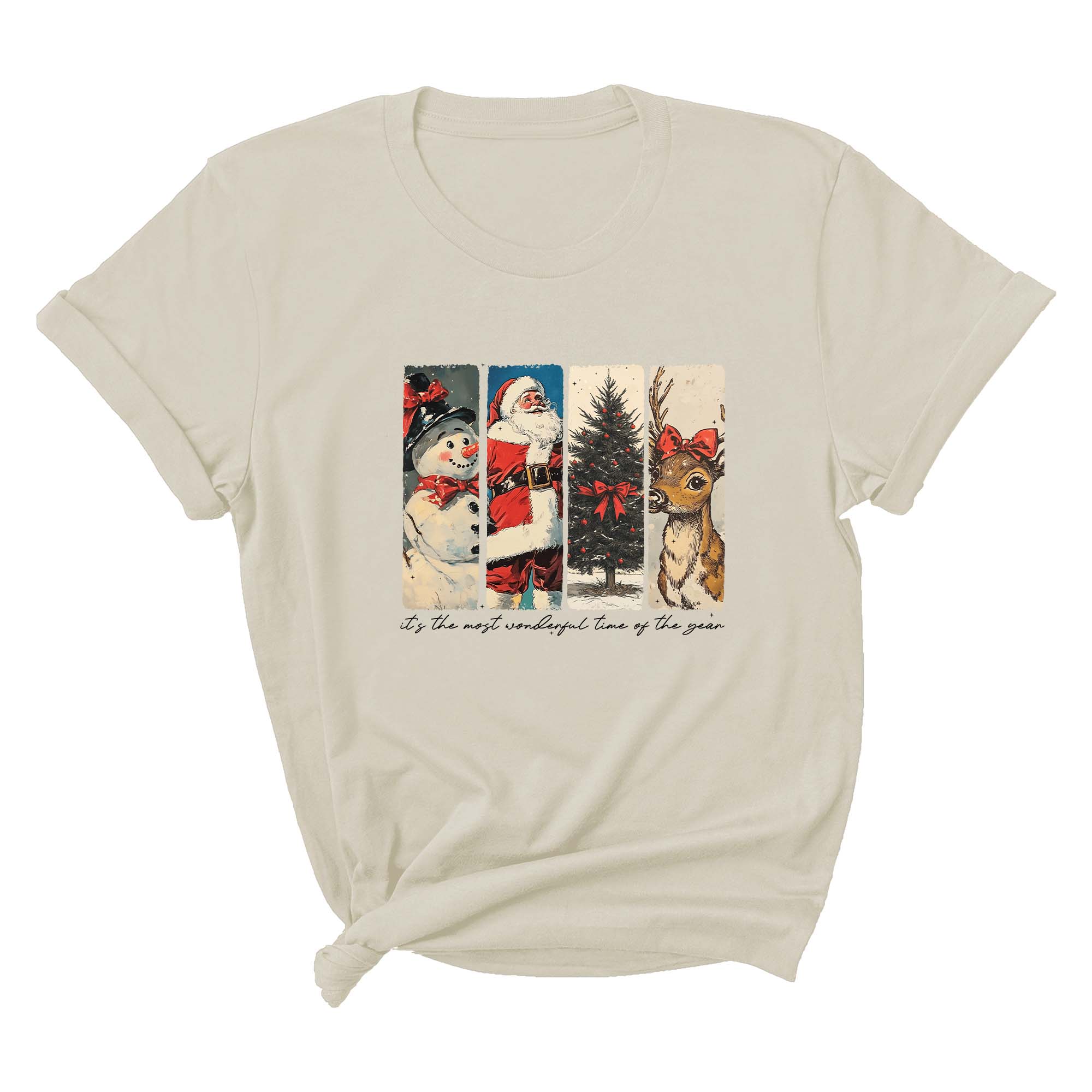 Comfort Colors ® It's The Most Wonderful Time Of The Year Shirt, Gift For Christmas T-Shirt, Christmas Coquette Tee