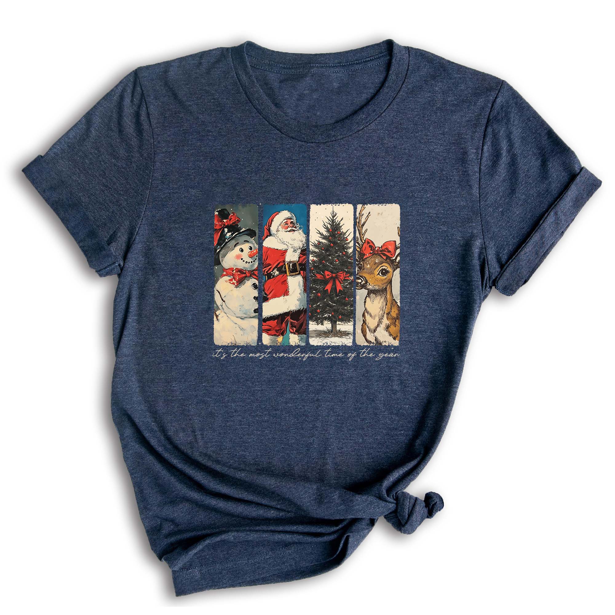 Comfort Colors ® It's The Most Wonderful Time Of The Year Shirt, Gift For Christmas T-Shirt, Christmas Coquette Tee
